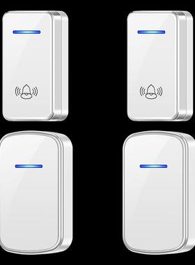 二拖二直流无铃线门家用远铃距离音乐进数码别W906（不墅门黑色呼