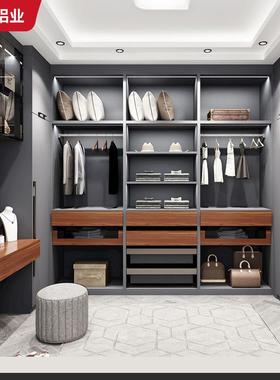 太空铝简约现走入式卧室衣柜衣帽酒书柜客73403厅柜代餐间边柜厂