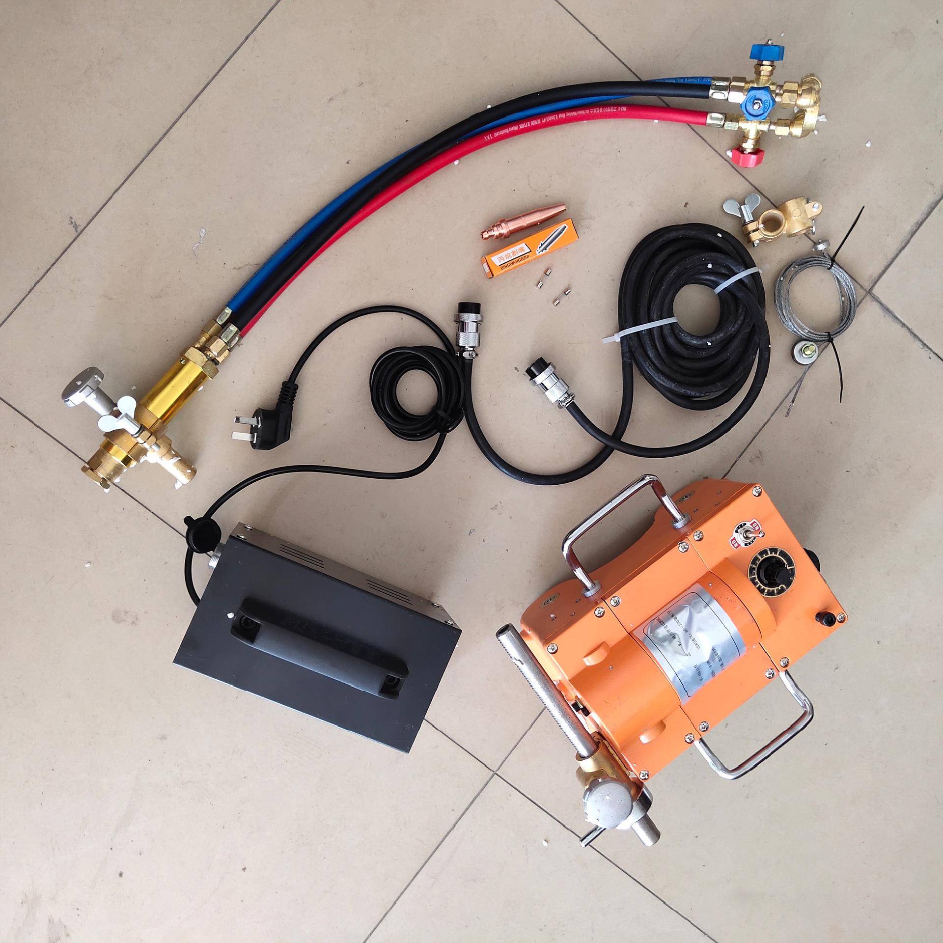 CG2动1磁力1管道CG2-11切割机半自切管-磁力小车摇式链条管子坡口机