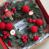 圣节装 饰场品新款 花环门挂墙壁662挂件商酒氛吧诞场景围布置