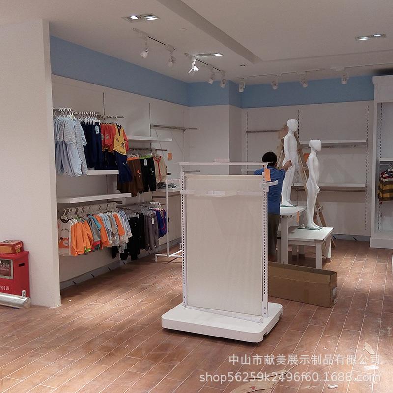 服整装型展示列类柜男士服装专用展示架30店装修设计超市异型陈架