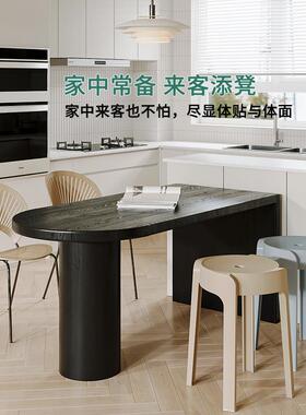 特NYQ厚塑料凳子家用加可叠放板凳餐厅厚备子用高圆收纳椅凳摞叠