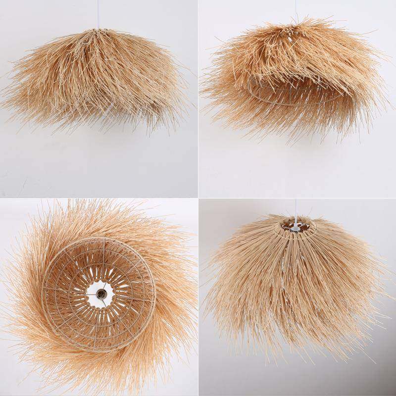 藤编26巢灯吊日式手工编织草帽灯餐厅客鸟民宿栈卧室诧寂风复古灯,家装灯饰光源,智能吊灯,淘宝优惠券,粉丝福利购,淘宝优惠卷