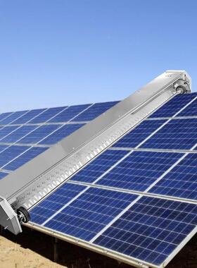 光干挂屋顶光伏清式37956洗机全自动伏清机器人洗智能控制组件