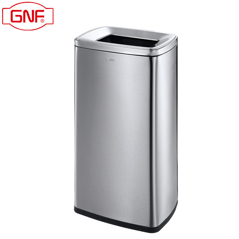 GNF不锈钢商用垃圾桶30L