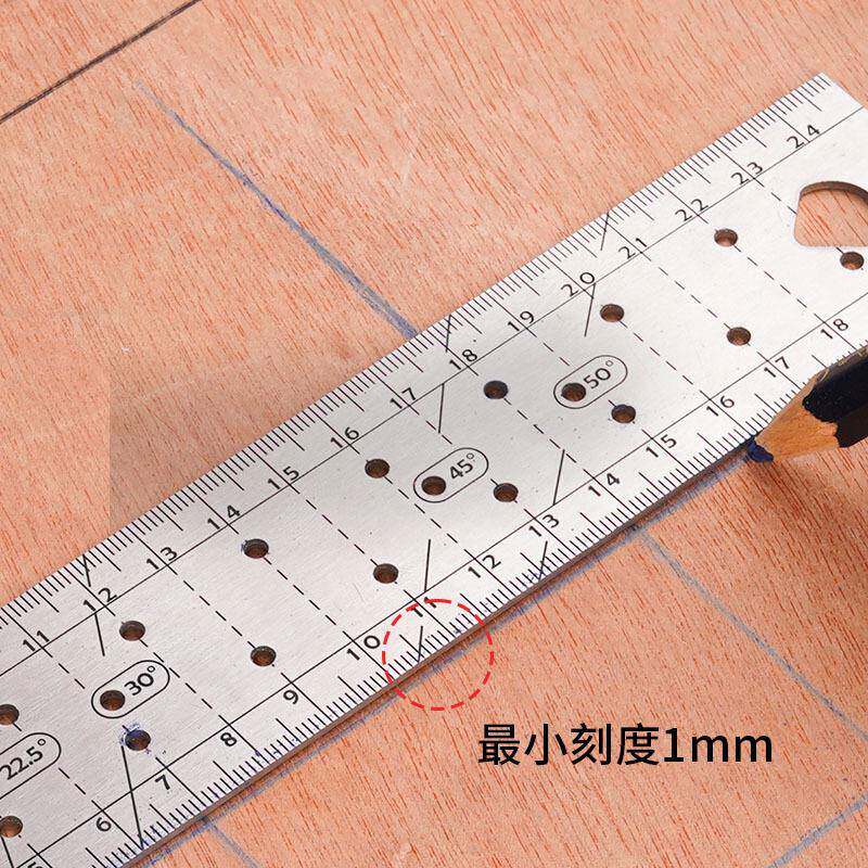标以色列KAPRO精度注90度不锈高钢直角开普路90尺木工划线洞洞开