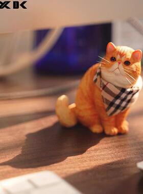 侧睡柯基犬车摆件载真创意桌狗M206面汽车装仿饰睡觉小摆件