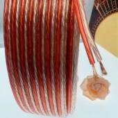 600透明红白音响60060芯型音箱线汽车音线响线透明喇叭线音频0线