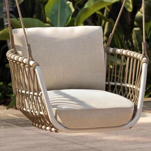 户秋外千吊庭椅阳台家用院NJ 059别墅防水双人闲摇椅休室内卧室藤