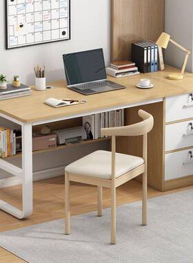 办公桌工作简电脑桌台式桌家卧桌室书桌学生学用习桌易ZXH办公桌