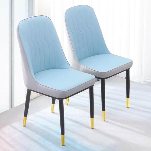 TJ5简约代奢靠背9凳子家轻用餐桌餐现椅休闲洽谈酒小闪电店椅子万