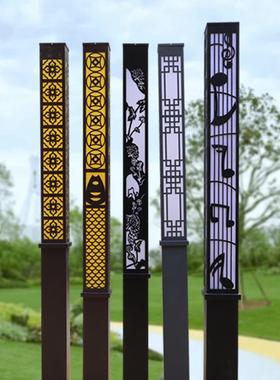 L灯ED外景观灯2米户3米园林景观庭院灯路小BX--JGD1区公园道方形