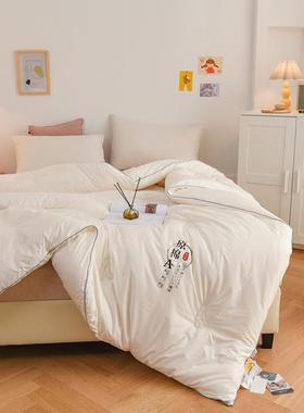 新款加日系A类原棉豆纤被维芯厚婴儿级棉冬被保暖大春秋大AL65274