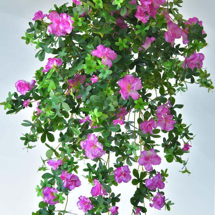 映红杜花墙装饰吊花假花藤面条塑料花山绿植壁挂花吊鹃兰10035071