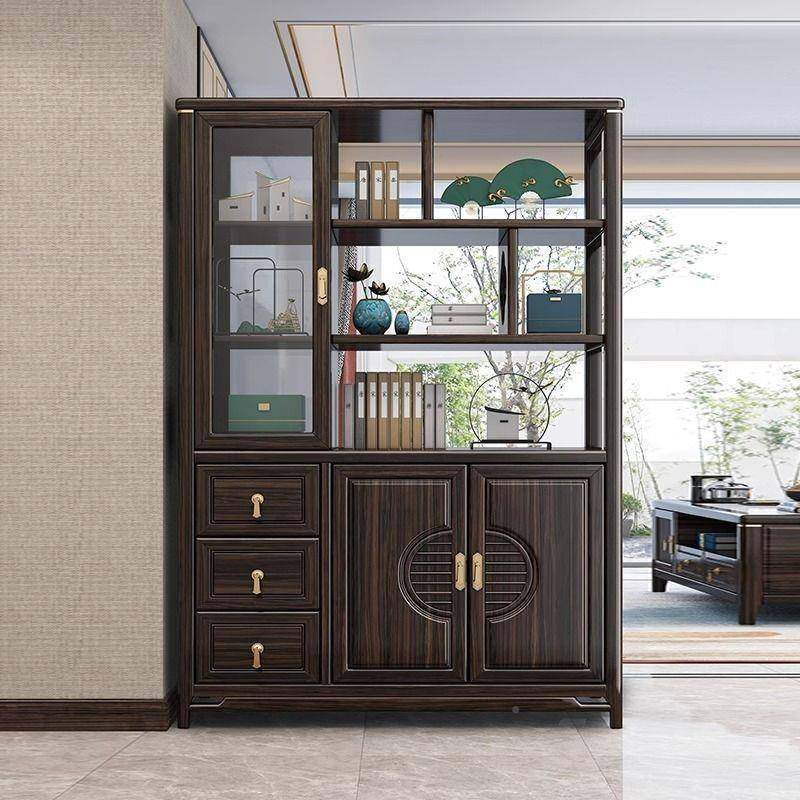 新中式乌木实木间厅门口入户玄关门厅柜隔金断柜厅家用客柜JUN酒,电子元器件市场,其它元器件,淘宝优惠券,粉丝福利购,淘宝优惠卷