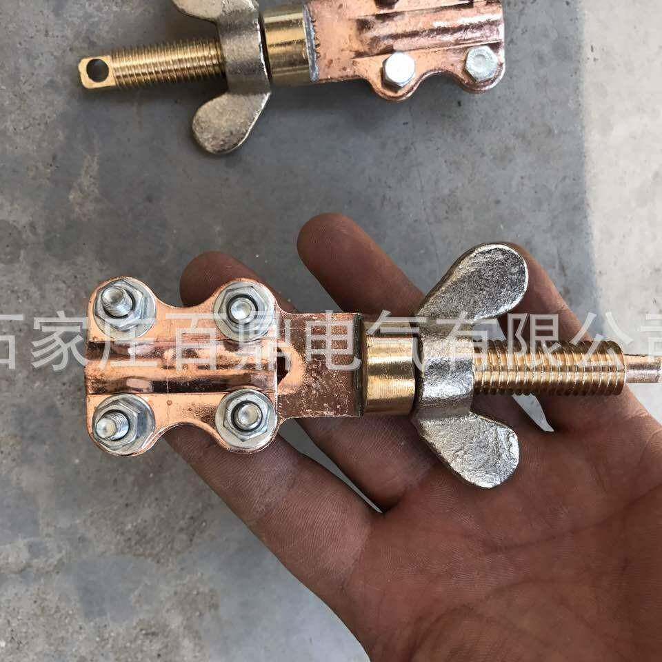 线接地临接时地桩/五防锁线夹/百鼎高压接接地线临时地误414防锁