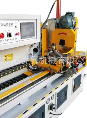 C-425CNCM全自动竖切管机自动实料切厚壁管重型XRM高速伺服切心割