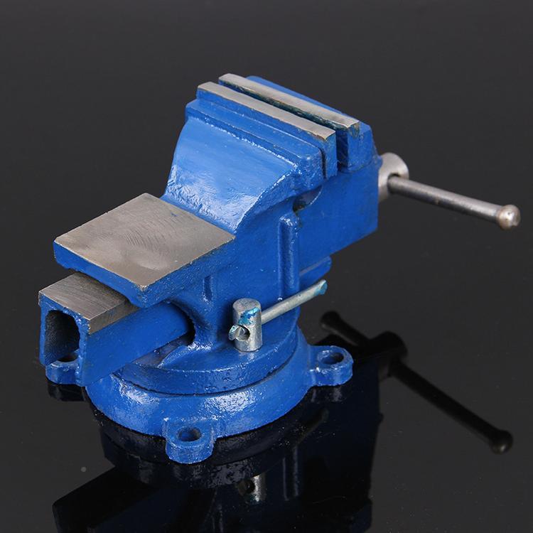轻6型型加重5TCE寸寸寸台虎钳家用工业级汽修8虎钳平口钳台重钳型