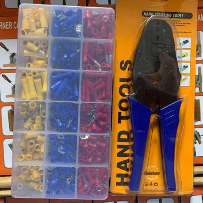 冷如图子绝缘钳压7钳00PCS端子3手0YZKJ压线钳柄