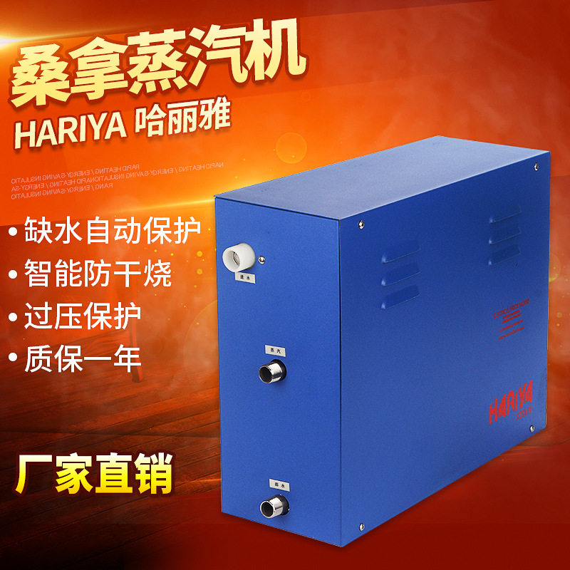 HARIYA桑拿蒸汽机汗蒸箱发生器家用蒸汽房设备电蒸汽商用汗蒸房