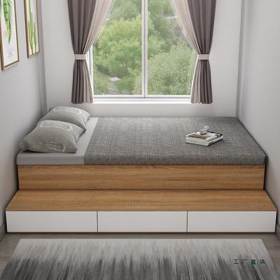 制榻榻米型985床定带升降台多功能储物床代小户现简约地台踏踏米