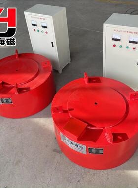 RCDB系列干式电磁除铁OQY器水泥厂矿山悬挂式圆盘卸强磁除沙铁铁