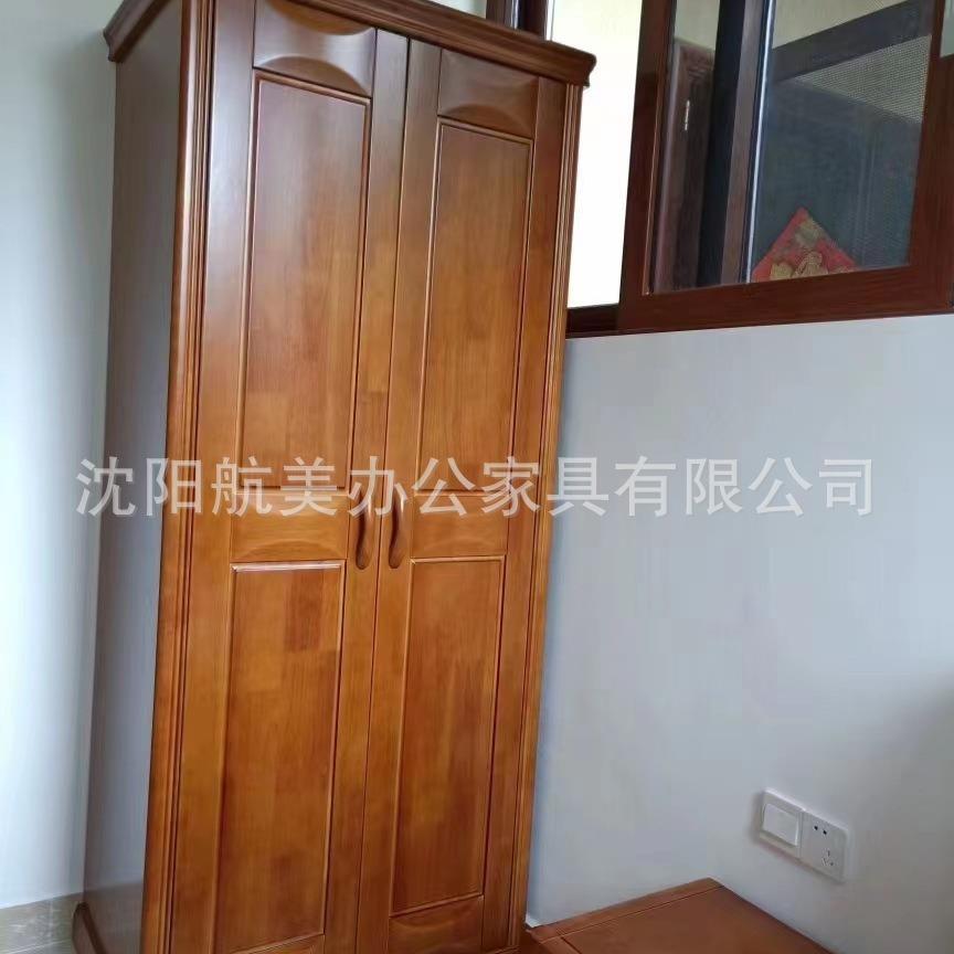 沈阳抚顺本溪阜新营口现代新中式全实木整体衣柜水曲柳新古典衣柜