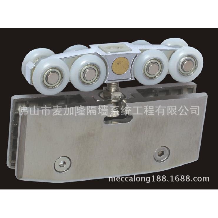 玻璃钢推拉门吊趟滑SYS轮不方形吊轮8008浴室门玻璃锈门夹