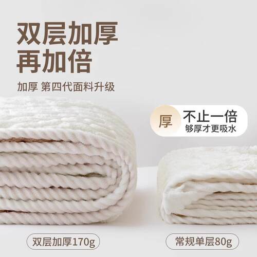 头巾新款吸水头发包干发巾浴帽德国擦毛巾加厚干发帽女双层速