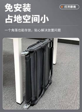 f折人叠躺椅办公室小型午c睡床懒沙发家台用阳可F77M55HS坐可躺靠