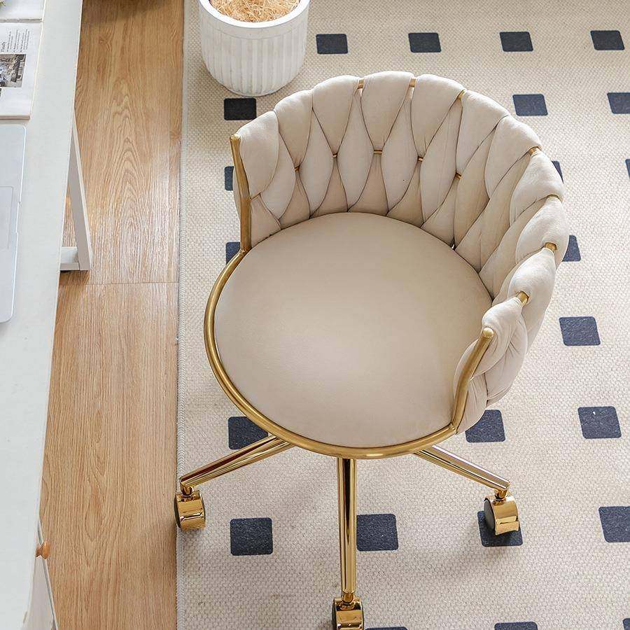 轻奢化妆椅椅卧梳妆凳室家电用布艺主播梳妆台金色美甲椅脑书桌XK,电子元器件市场,其它元器件,淘宝优惠券,粉丝福利购,淘宝优惠卷