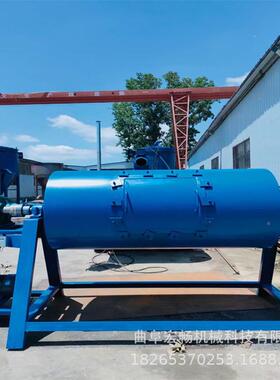 江镀锌件六角滚筒抛去光机LEJ石子卵磨浙光抛光机鹅石雨花石棱角