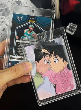 RIN外GNOTE防U紫线辑磁吸卡砖超透韩娱专小卡拍立得收725纳咕卡V