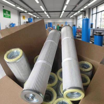 钻机内纹尘滤芯螺1ADO除20*600褶皱折叠式处理量大低阻力