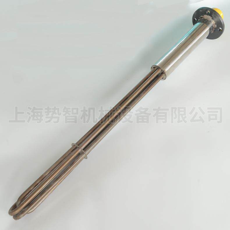 3业04锈钢法兰加水热EFK管导热油箱电加热不管工用发热管加热棒