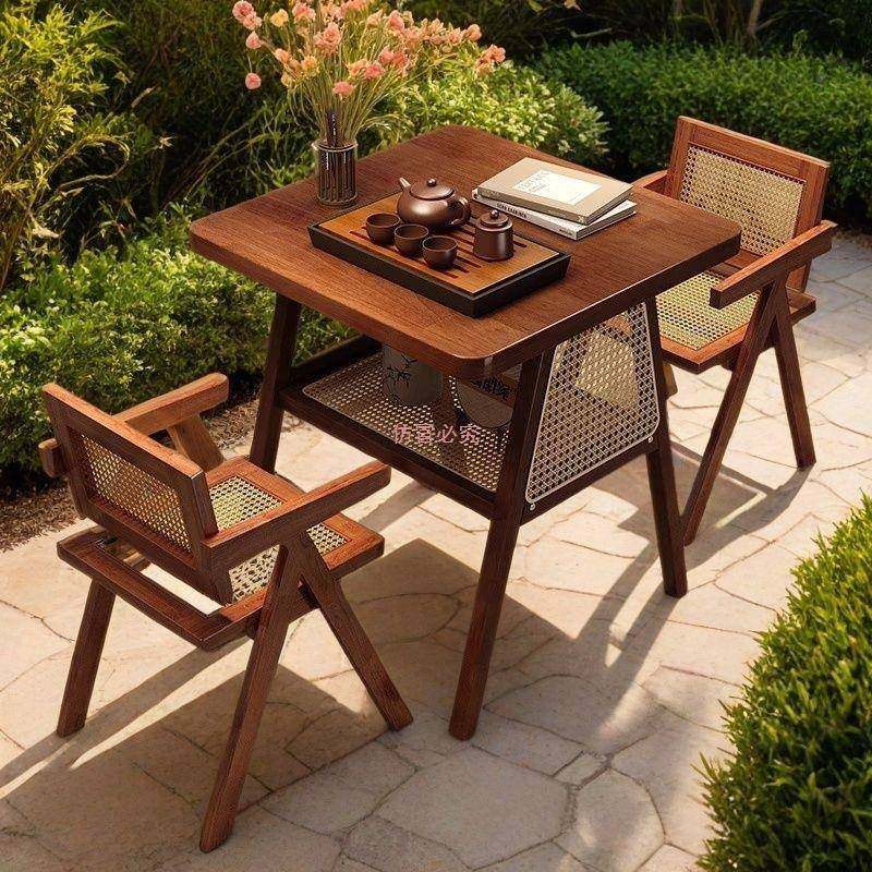 组实网木阳台茶桌椅合简b995989约两洽谈桌红一桌椅小户型休闲藤,商业/办公家具,商用藤编家具,淘宝优惠券,粉丝福利购,淘宝优惠卷