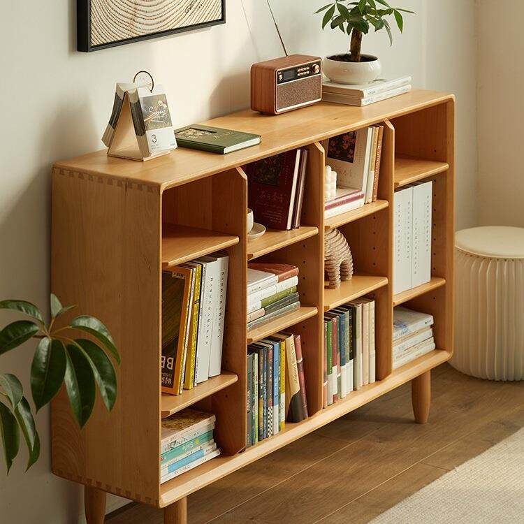 盼居木榉木书柜柜实木落地书架客厅靠墙儿书实柜矮柜RZI组合格童,电子元器件市场,其它元器件,淘宝优惠券,粉丝福利购,淘宝优惠卷