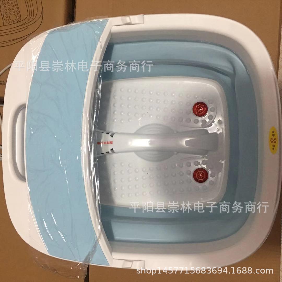 折叠足盆气按摩足浴泡器盆全自动压缩洗脚泡脚盆浴足688A688疗桶