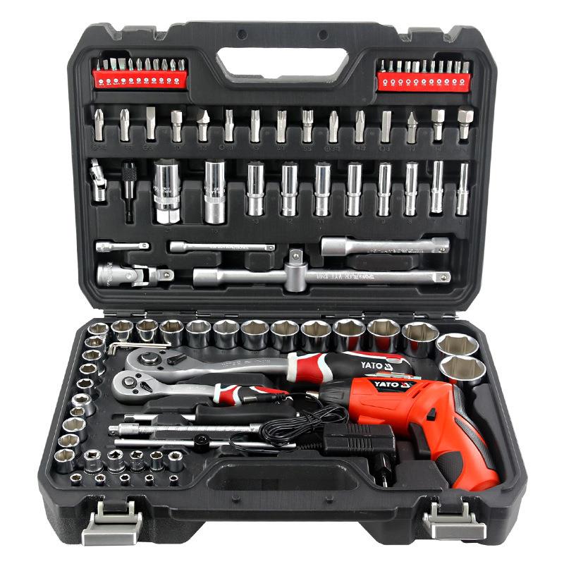 易尔拓汽车维修修汽保工具专业箱机设备EZZ大全工具手套筒扳套装