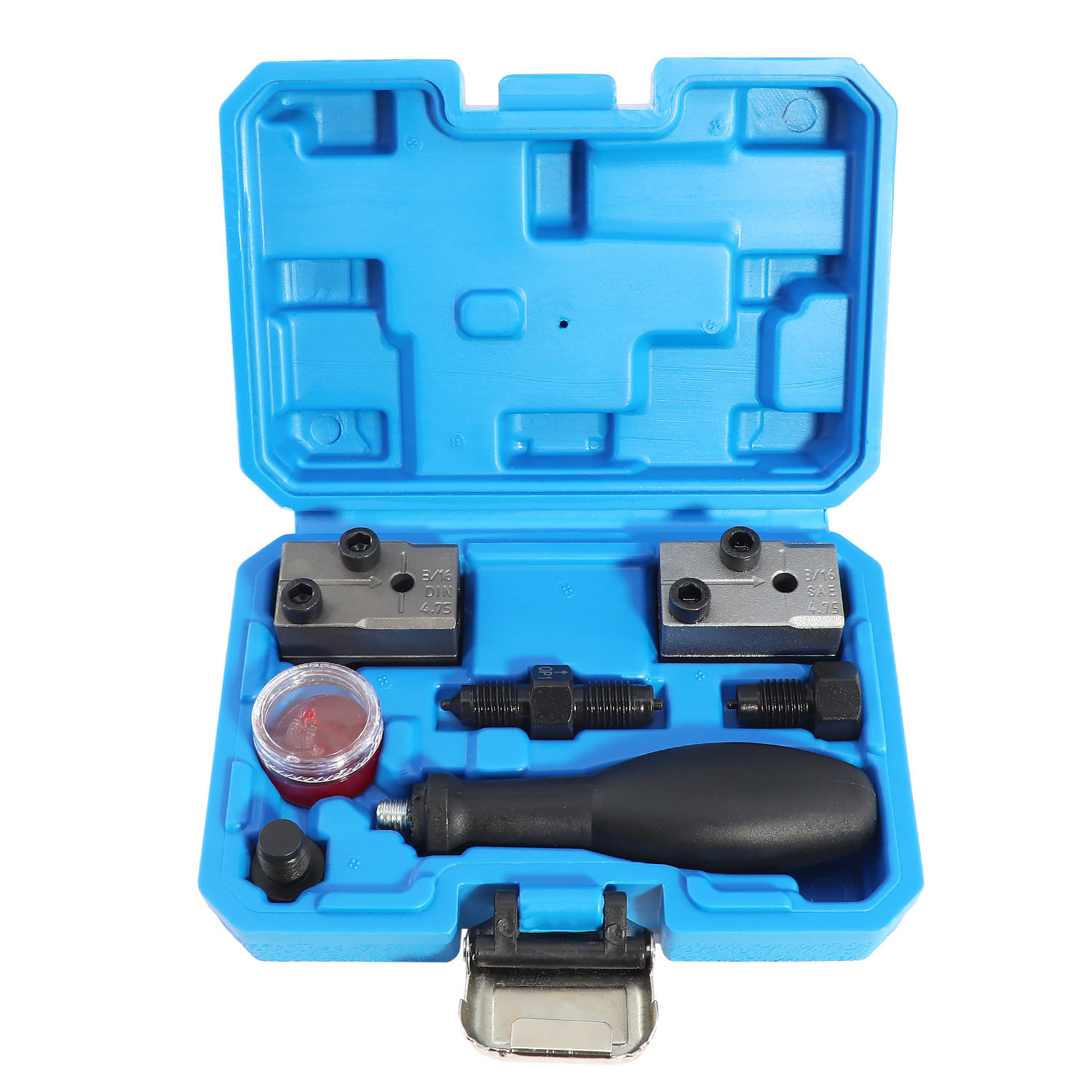 刹车油管扩口器4.75 DIN/SAE两用刹车油管扩孔器制动铜管扩口工具