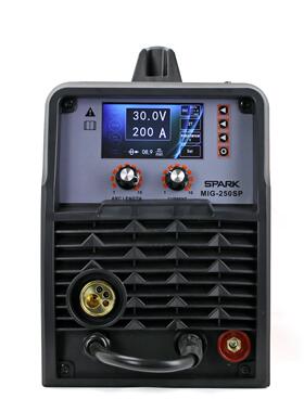 跨境搜SPARK源头工厂无气二保焊机MIG 250SP数显屏幕电焊机