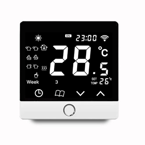 涂鸦WiFi智能温控器水地暖 电地暖 壁挂炉LCD温控面板APP语音控制