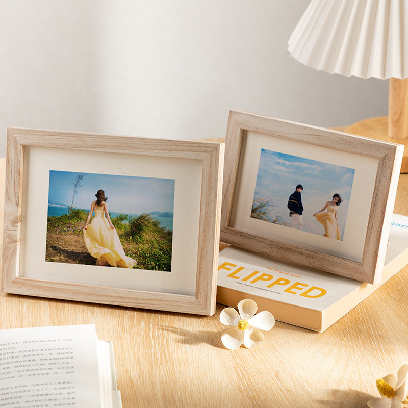 定制相框摆台简约5 6 7 8 10寸a3寸a4寸画框挂墙婚纱像框摆件