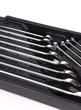 钢S0ELT250272件套两扳用扳手呆梅手呆扳手开口扳1手（盾6-24mm）