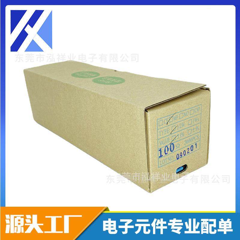 件金CPR属膜电阻_属膜插件电阻FM金3插W1%