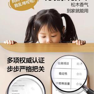 架实木书书架落地置物一易体靠墙儿童NNG柜客厅阅读简收纳组合格