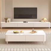 奶油岩OGH板茶几客厅简家用户型约现代茶轻奢意式 小落地几电视柜