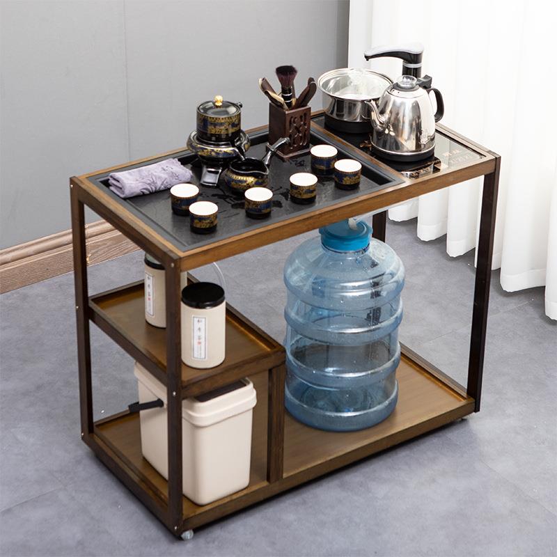 移动桌泡茶茶台家用小茶车客厅简壶约茶几茶水茶具烧柜水一ATB体