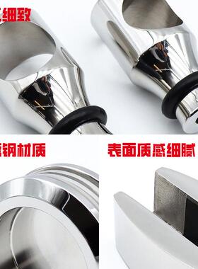 34不锈钢滑轮0装浴室移门18套度左FIS右平移门圆管0吊轮套装四轮