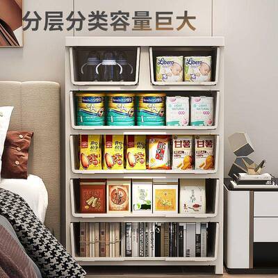 GV纳PUC柜收多功能抽屉式头柜子储物柜床柜多层塑料房间家用卧室3